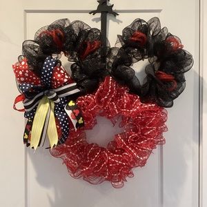 Disney Mickie Decor Wreath